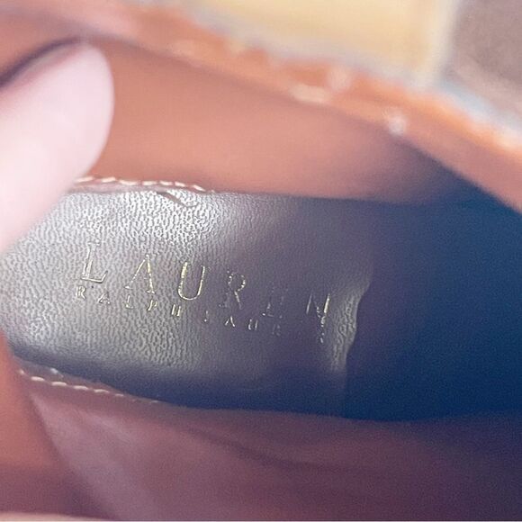 Ralph Lauren Brown Heeled Boots - Picture 5 of 7